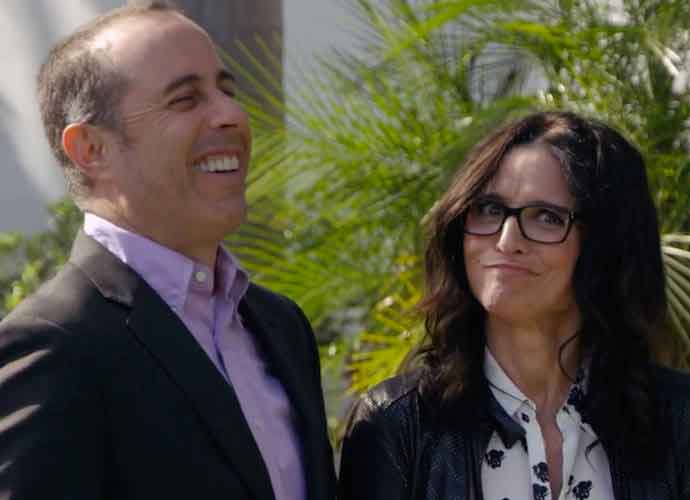 Jerry Seinfeld and Julia Louis-Dreyfus in Comedians in Cars Getting Coffee
