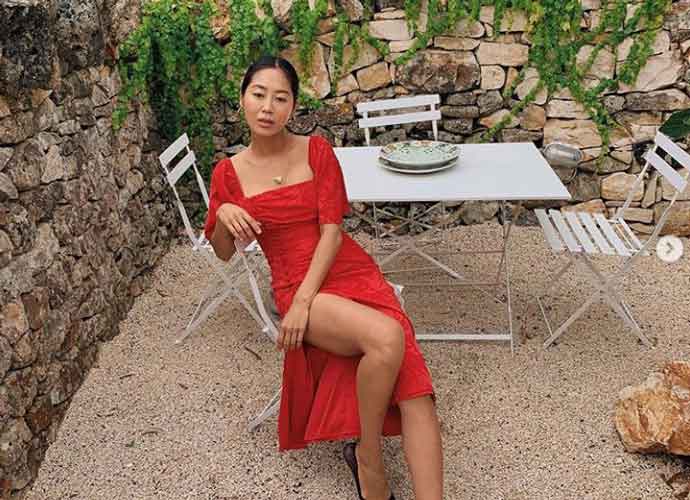 Aimee Song Sports Her Own Clothing Brand In Puglia, Italy