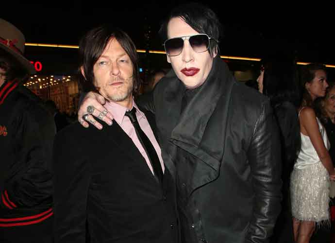 Norman Reedus & Marilyn Manson Attend 'The Walking Dead' Screening