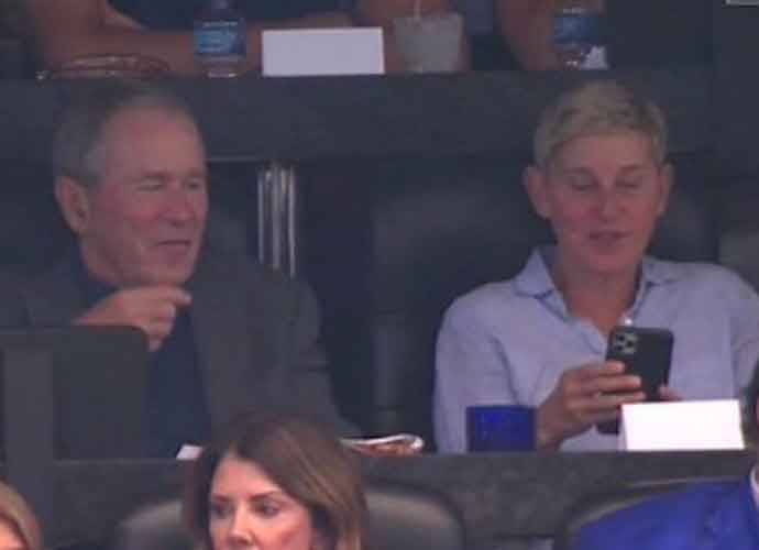 Fans Upset That Ellen DeGeneres Sat With George W. Bush At Cowboys Game