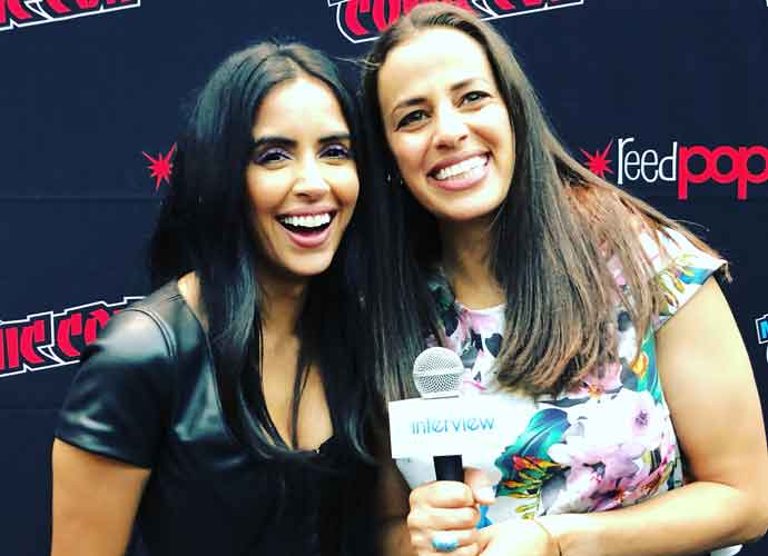 New York Comic Con VIDEO EXCLUSIVE: Athena Karkanis & Parveen Kaur On 'Manifest' Season 2, Fear Of Flying