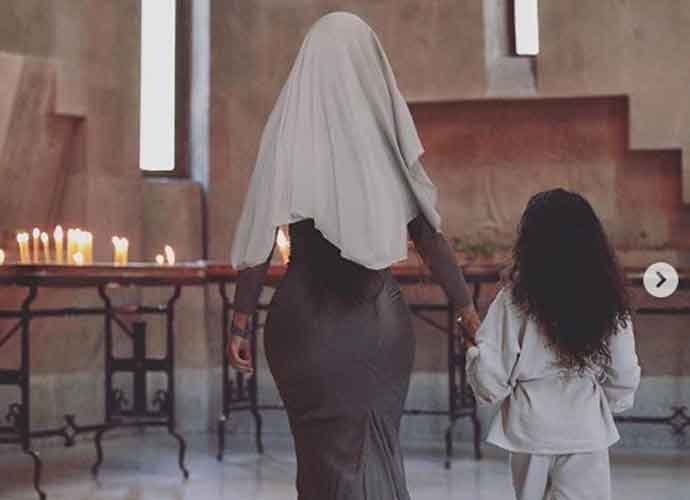 Kim Kardashian And Children Are Baptized In Armenian Cathedral