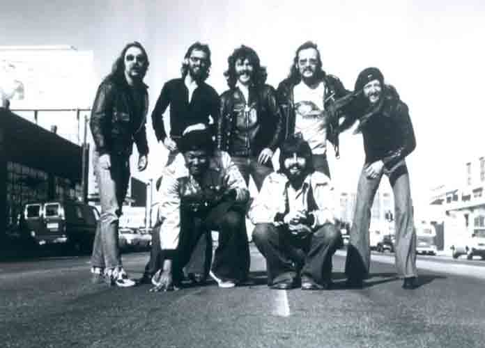 The Doobie Brothers with the addition of Michael McDonald in 1976 (David Gest & Associates/Wikipedia)