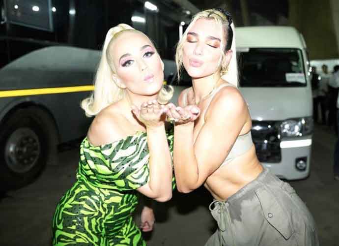 Dua Lipa Shares Stage With Katy Perry In Mumbai, India