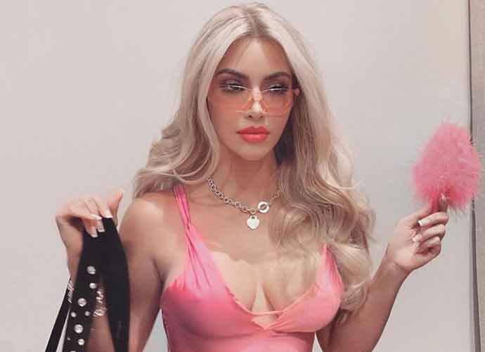 Kim Kardashian Gives Her Best 'Legally Blonde' Look For Halloween As Elle Woods