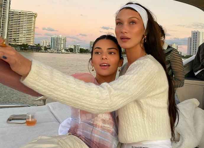 Kendall Jenner & Bella Hadid Travel By Yacht In Miami For Art Basel