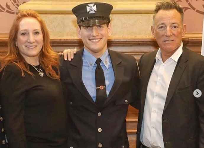 Sam Springsteen, Bruce Springsteen's Youngest Son, Sworn In As Firefighter