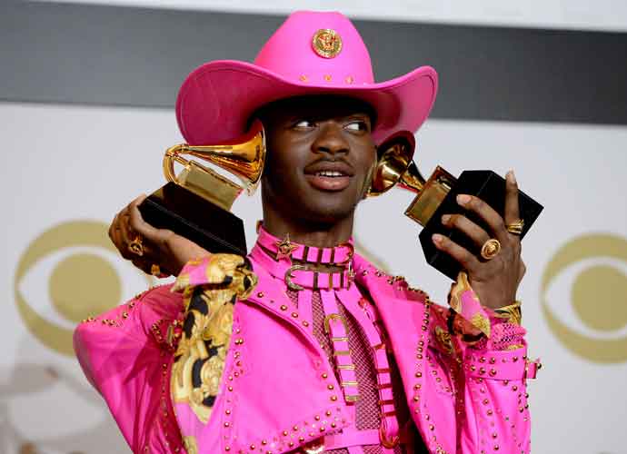 LOS ANGELES, CALIFORNIA - JANUARY 26: Lil Nas X, winner of Best Music Video and Best Pop Duo/Group Performance for 