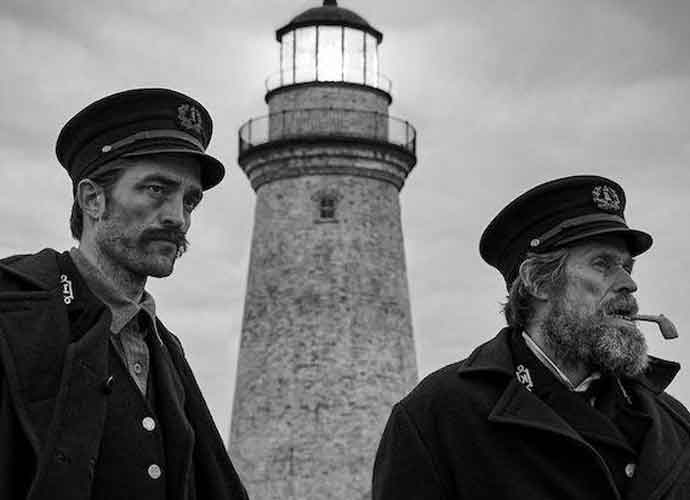Robert Pattinson & Willem Defoe in 'The Lighthouse'