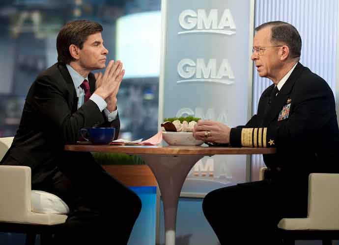Chairman of the Joint Chiefs of Staff Adm. Mike Mullen interviewed by 'GMA's George Stephanopoulos