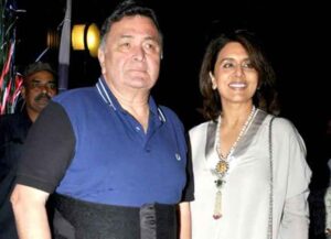 Rishi Kapoor & wife Neetu Singh