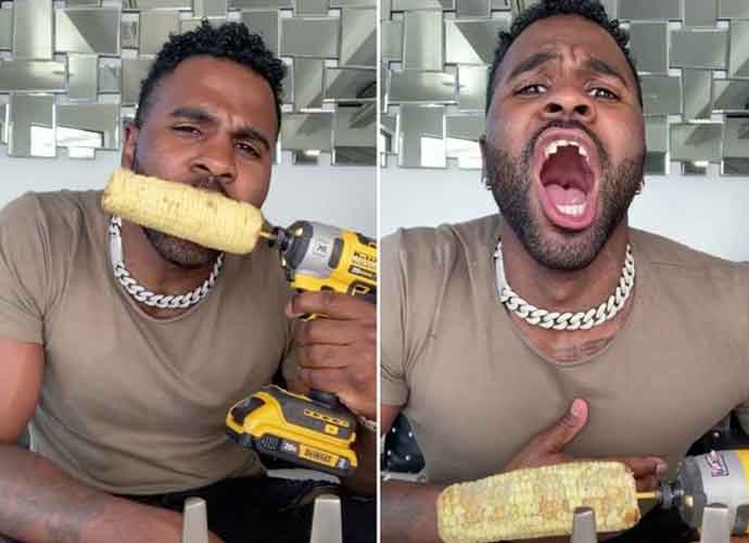 Did Jason Derulo Really Chip His Teeth From Eating Corn Off A Power Drill In Viral TikTok Video?