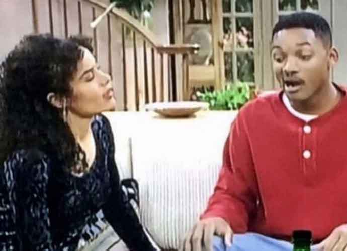Galyn Gorg with Will Smith in 'Fresh Prince of Bel-Air'