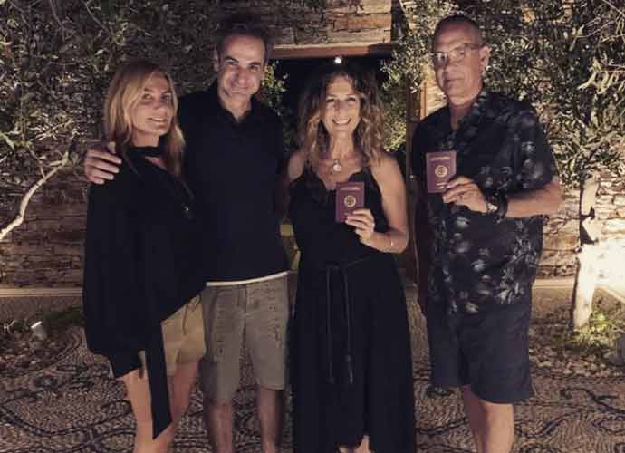 Tom Hanks & Wife Rita Wilson Become Official Greek Citizens