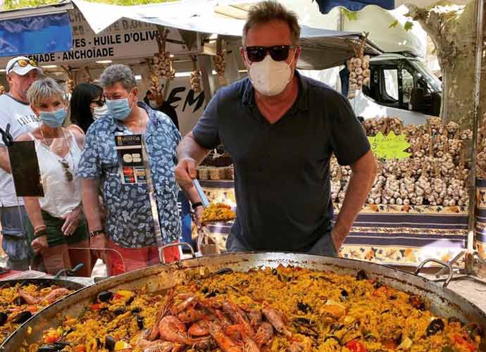Piers Morgan on vacation in St. Tropez