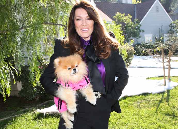 UNIVERSAL CITY, CALIFORNIA - JANUARY 14: Reality TV Personality Lisa Vanderpump visits Hallmark Channel's 