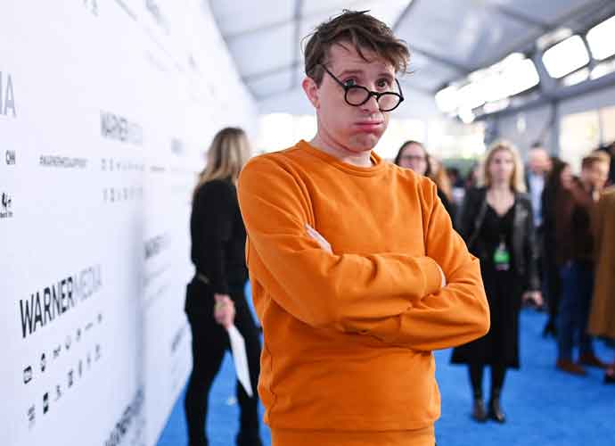 NEW YORK, NEW YORK - MAY 15: James Veitch of TBS’s CONAN attends the WarnerMedia Upfront 2019 arrivals on the red carpet at The Theater at Madison Square Garden on May 15, 2019 in New York City