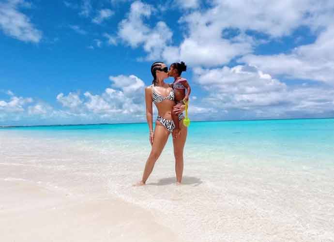 Khloe Kardashian Posts Adorable Mother-Daughter Photos With True On Turks & Caicos Beach
