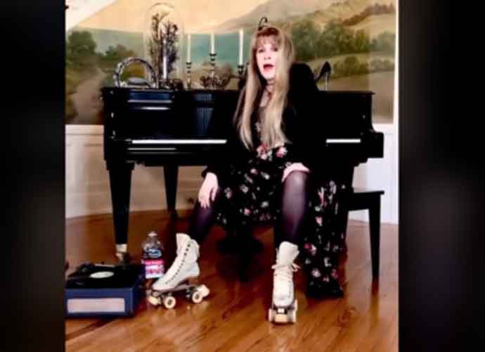 WATCH: Stevie Nicks Makes Her First TikTok Appearance On Roller Skates Singing 