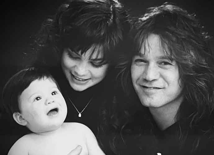 Eddie Van Hale and then-Wife Valerie Bertinelli with son (Image: Instagram)