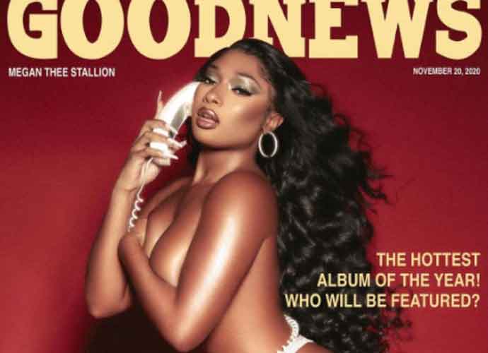 Megan Thee Stallion Poses Topless For Posts Promoting New Album 'Good News'