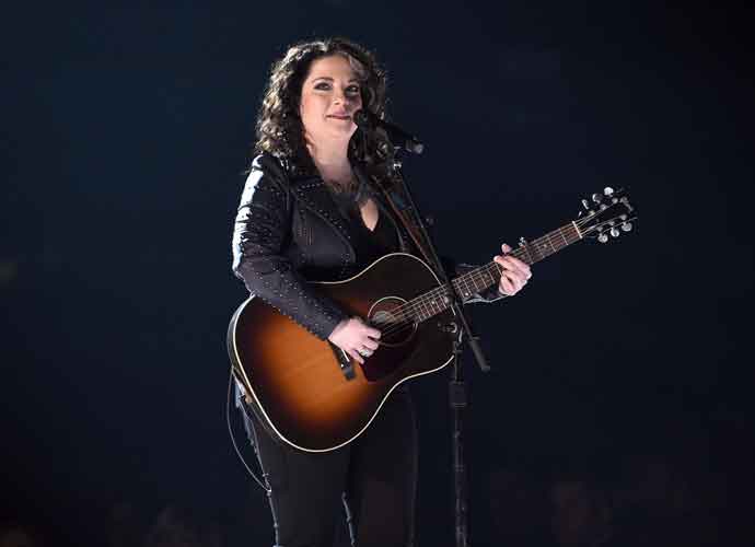 LAS VEGAS, NEVADA - APRIL 07: Ashley McBryde onstage during the 54th Academy Of Country Music Awards at MGM Grand Garden Arena on April 07, 2019 in Las Vegas, Nevada.