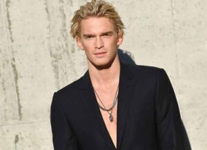 MILAN, ITALY - JANUARY 11: Cody Simpson attends the Emporio Armani fashion show on January 11, 2020 in Milan, Italy.