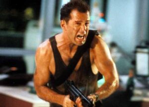 Bruce Willis in 'Die Hard' in 1988 (Photo: Courtesy 20th Century Fox)