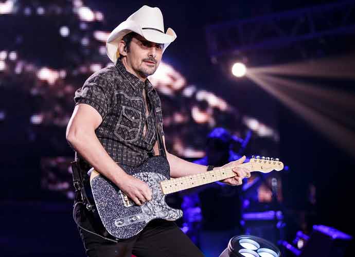 ABBOTSFORD, BRITISH COLUMBIA - MARCH 07: Singer-songwriter Brad Paisley performs on stage at Abbotsford Centre on March 07, 2020 in Abbotsford, Canada. (Photo by Andrew Chin/Getty Images)