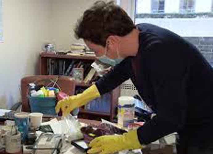Jimmy Fallon Cleans Out MSNBC Journalist Steve Kornacki's office (Photo: YouTube)