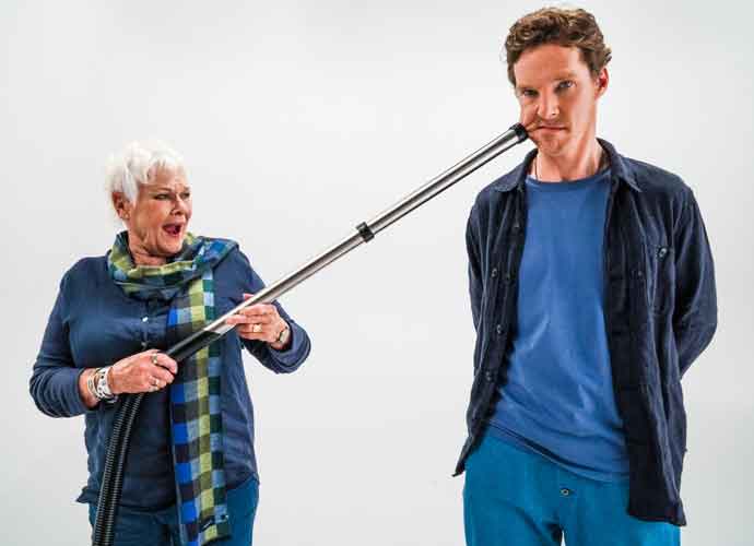 LONDON - OCTOBER 16: Benedict Cumberbatch and Dame Judi Dench star in the Red Nose Day 2021, Funny is Power campaign film, What is it to be Human? on October 16,2020 in London,England. Red Nose Day takes place on March 19th 2021. (Photo by Jacqui Black/Comic Relief/Getty Images)
