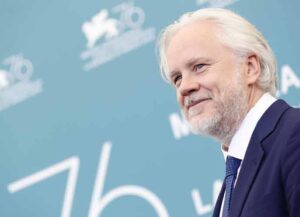 VENICE, ITALY - SEPTEMBER 03: Director Tim Robbins attends the "45 Seconds of Laughter" photocall during the 76th Venice Film Festival on September 03, 2019 in Venice, Italy. (Photo by Vittorio Zunino Celotto/Getty Images)