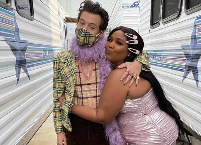 Lizzo Celebrates Harry Styles' First Grammy Win (Image: Getty)