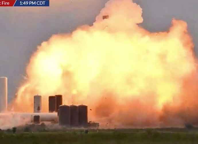 SpaceX Starship Prototype Explodes (Image: NASA)