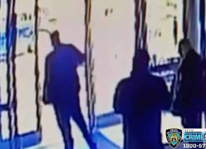 2 NYC Doormen Fired After Failing To Help Asian Woman Attacked Outside Their Building (Image: Crime Stoppers)