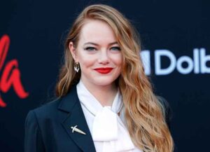 LOS ANGELES, CALIFORNIA - MAY 18: Emma Stone attends the Los Angeles premiere of Disney's "Cruella" at El Capitan Theatre on May 18, 2021 in Los Angeles, California. (Photo by Frazer Harrison/Getty Images)