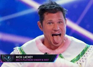 Nick Lachey on 'The Masked Singer' (Image: NBC)