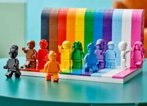 Lego Announces First LGBTQ+ Set In Time For Gay Pride Month (Image: Lego)