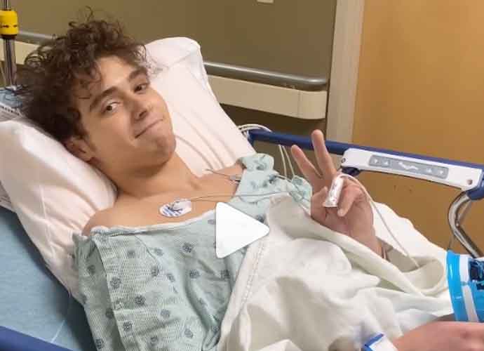 Joshua Bassett in the hospital (Image: Getty)