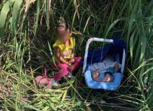 Texas Border Patrol Finds Two Children Abandoned On Rio Grande (Image: US Border Patrol)
