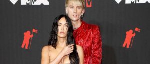 NEW YORK, NEW YORK - SEPTEMBER 12: (L-R) Megan Fox and Machine Gun Kelly attend the 2021 MTV Video Music Awards at Barclays Center on September 12, 2021 in the Brooklyn borough of New York City. (Photo by Kevin Mazur/MTV VMAs 2021/Getty Images for MTV/ ViacomCBS)