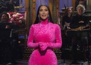 Kim Kardashian on 'SNL' (Image: NBC)