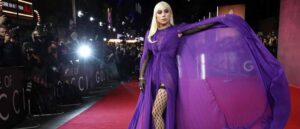 LONDON, ENGLAND - NOVEMBER 09: Lady Gaga attends the UK Premiere Of "House of Gucci" at Odeon Luxe Leicester Square on November 09, 2021 in London, England. (Photo by Tristan Fewings/Getty Images for Metro-Goldwyn-Mayer Studios and Universal Pictures )