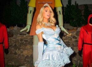 Paris Hilton's Halloween Costume 2021 (Image: Instagram)