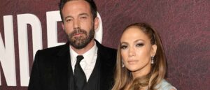 HOLLYWOOD, CALIFORNIA - DECEMBER 12: (L-R) Ben Affleck and Jennifer Lopez attend the Los Angeles premiere of Amazon Studio's "The Tender Bar" at TCL Chinese Theatre on December 12, 2021 in Hollywood, California. (Photo by Kevin Winter/Getty Images)