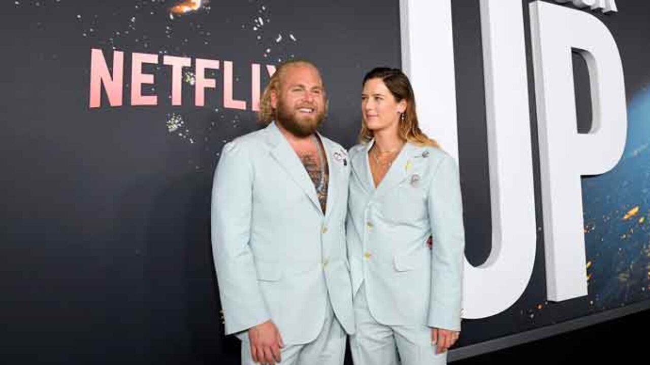 Jonah Hill & Sarah Brady's Shirtless Gucci Suits Are Goals
