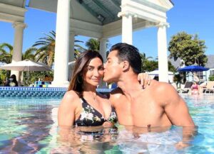 PROVIDENCIALES, TURKS AND CAICOS ISLANDS - DECEMBER 19: Mario Lopez and Courtney Lopez enjoying time with family at the Beautiful Beaches Resort In Turks And Caicos on December 19, 2021 in Providenciales, . (Photo by Gerardo Mora/Getty Images for Beaches Resort)