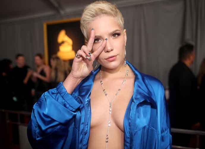 LOS ANGELES, CA - FEBRUARY 12: Singer Halsey attends The 59th GRAMMY Awards at STAPLES Center on February 12, 2017 in Los Angeles, California. (Photo by Christopher Polk/Getty Images for NARAS)