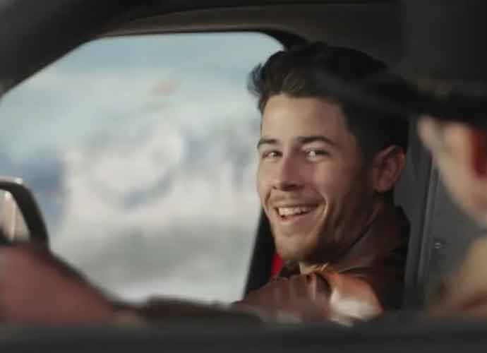 Nick Jonas in Toyota Super Bowl ad (Image: Toyota)