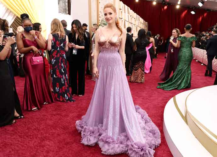 HOLLYWOOD, CALIFORNIA - MARCH 27: Jessica Chastain attends the 94th Annual Academy Awards at Hollywood and Highland on March 27, 2022 in Hollywood, California. (Photo by Emma McIntyre/Getty Images)